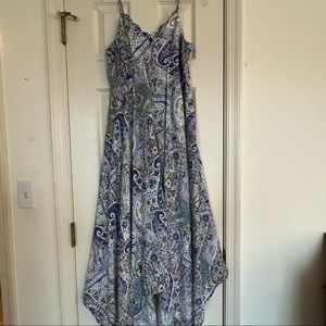 Alya Boho Paisley Maxi Dress